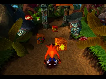 Crash Bandicoot (US) screen shot game playing